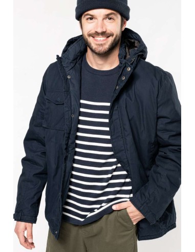 K-KA627-HOODED PARKA